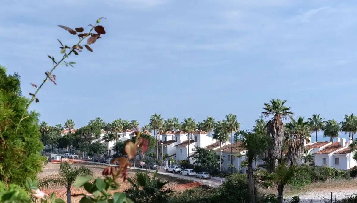 Außenansicht von Wohnungen zur Miete in Mijas mit Klimaanlage, Heizung und Terrasse