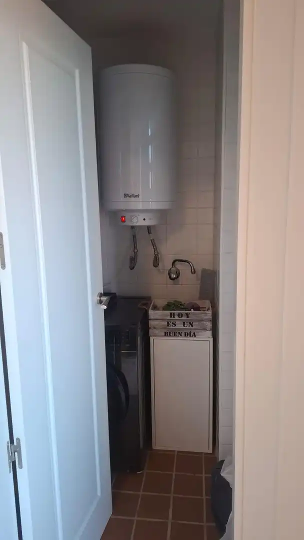 Cuina de Apartament de lloguer en Mijas amb Aire condicionat, Calefacció i Terrassa