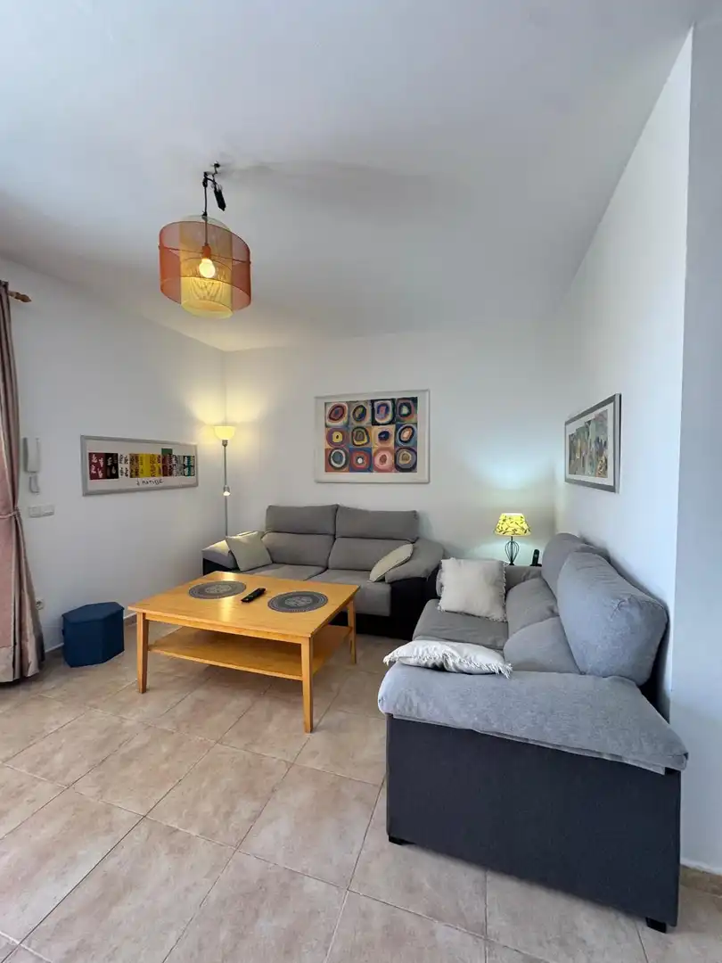 Sala de estar de Apartamento de alquiler en Costa Calma