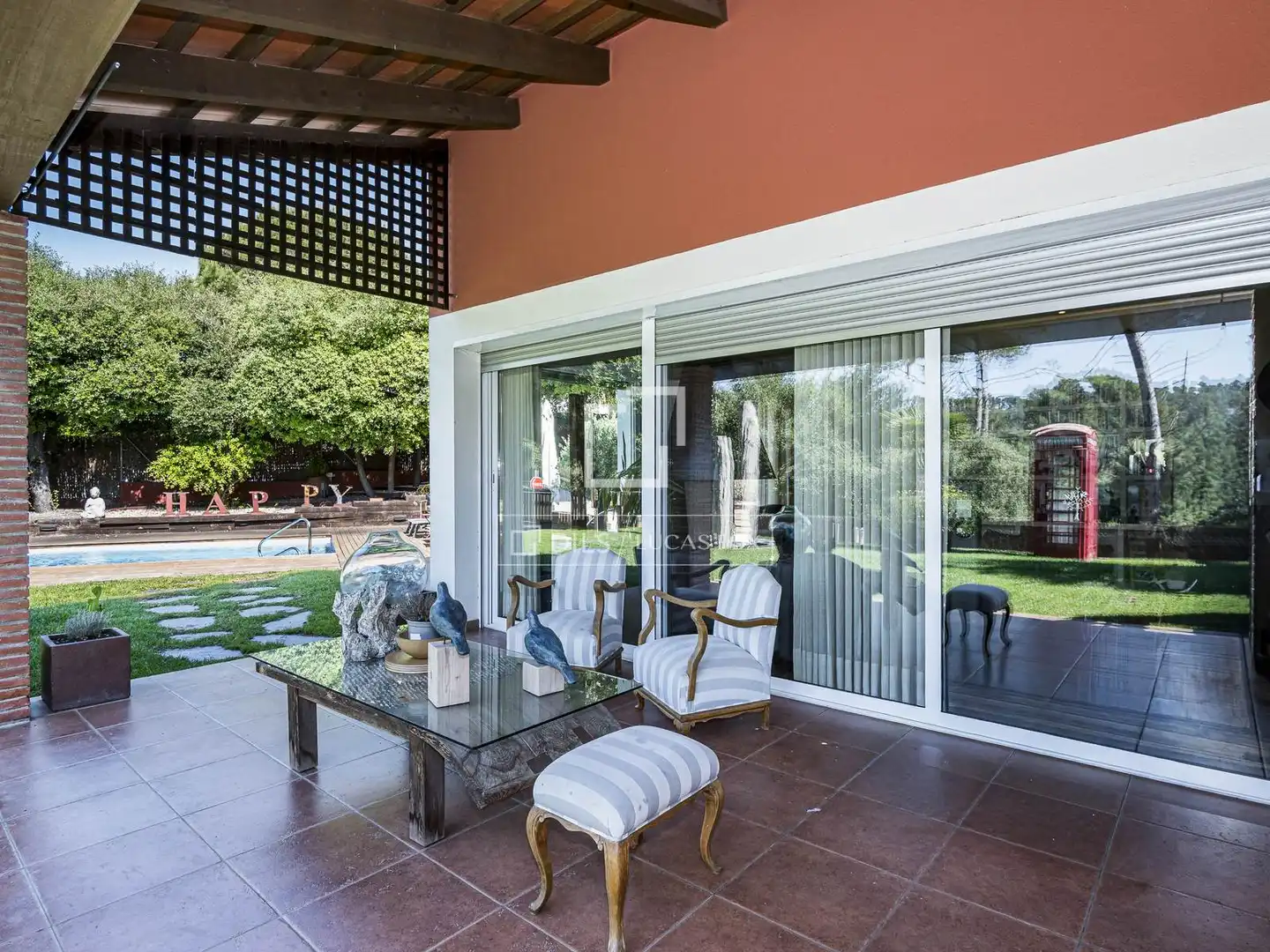 Jardí de Casa o xalet en venda en Sant Cugat del Vallès amb Aire condicionat, Calefacció i Jardí privat