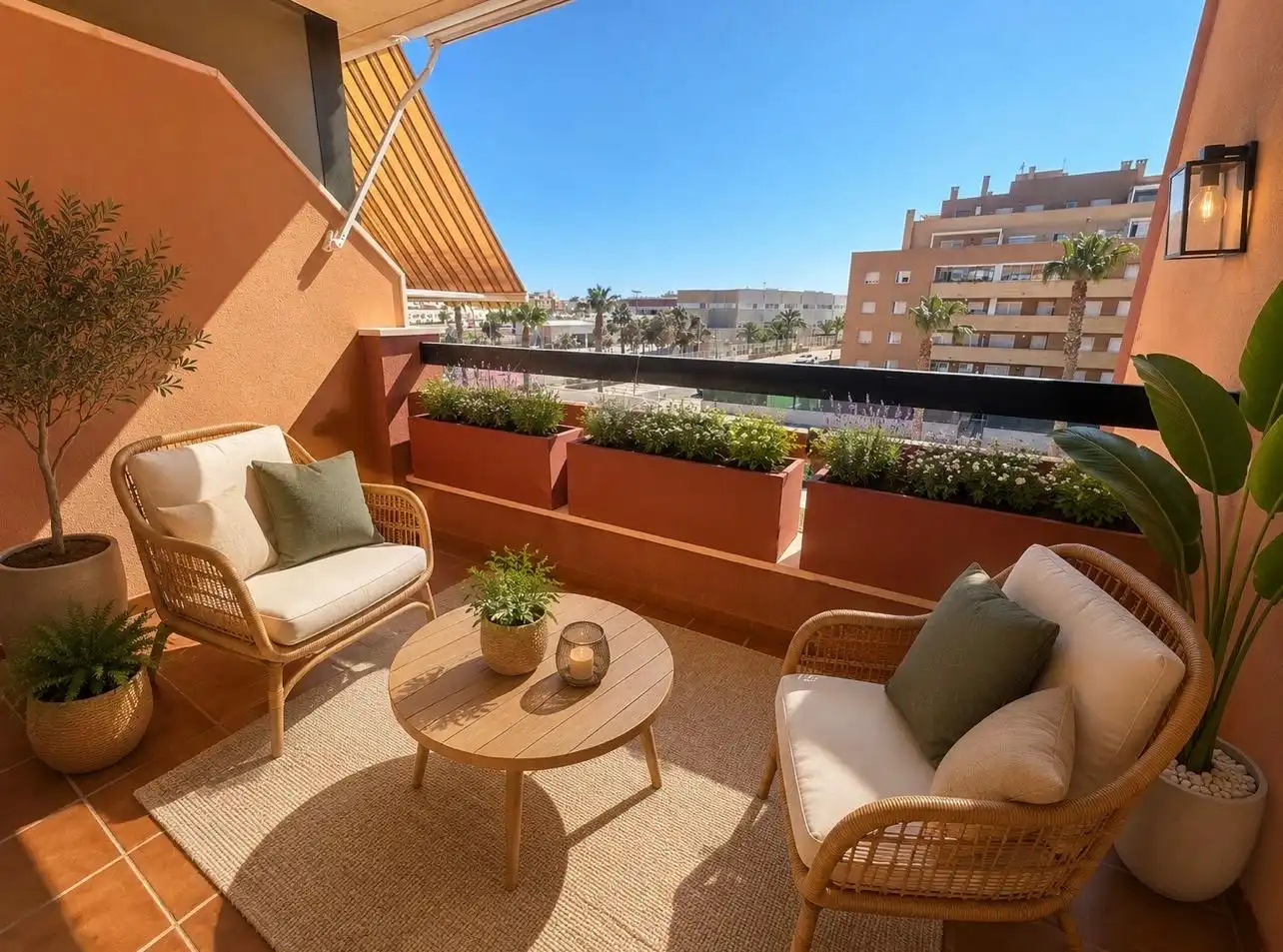 Terraza de Piso en venta en Roquetas de Mar con Aire acondicionado, Calefacción y Terraza