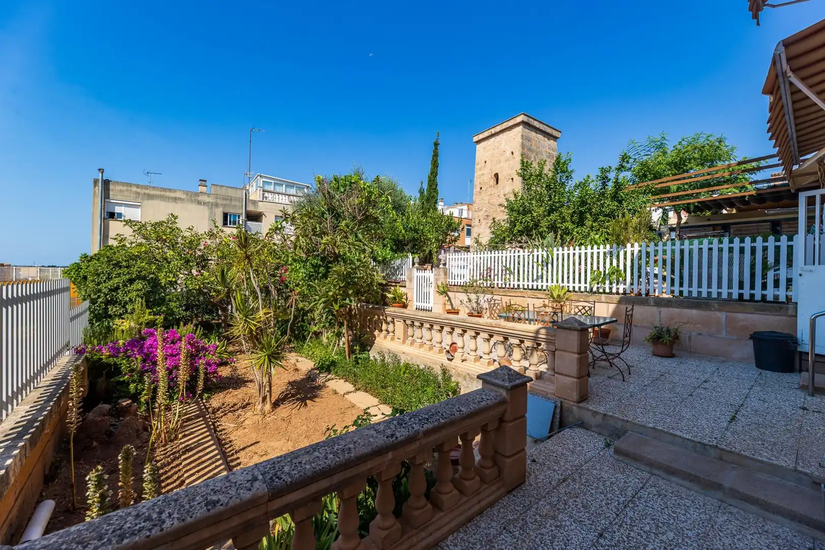 Jardín de Planta baja en venta en  Palma de Mallorca con Jardín privado, Terraza y Piscina comunitaria
