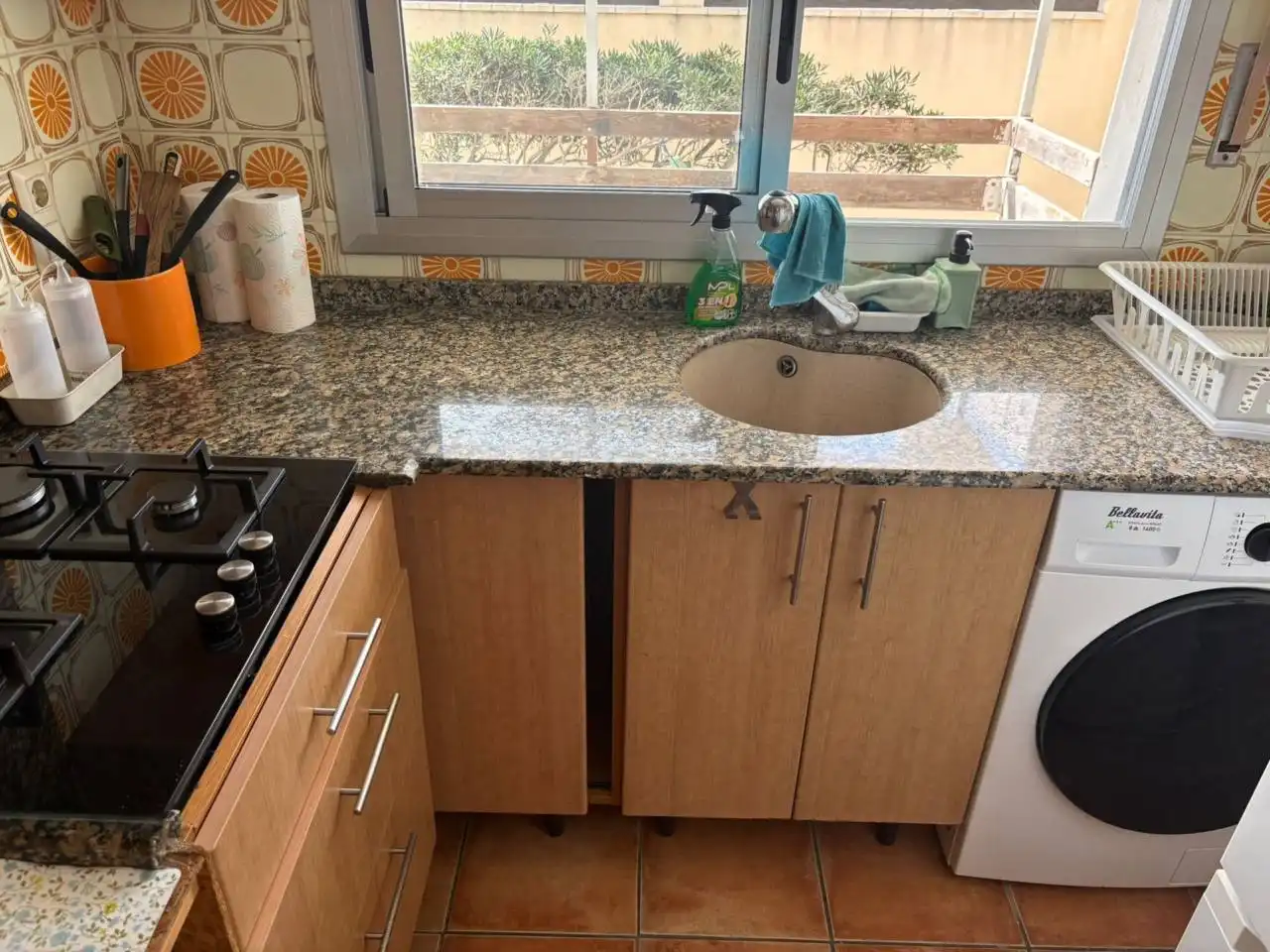 Kitchen of Apartments for rent in Valencia  with Terrace, Furnished and Balcony