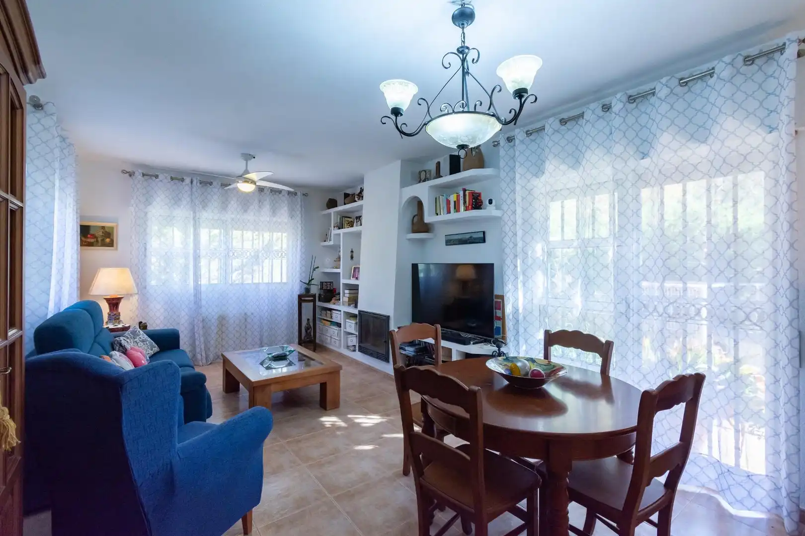 Sala de estar de Casa o chalet en venta en Cartagena con Aire acondicionado, Jardín privado y Terraza