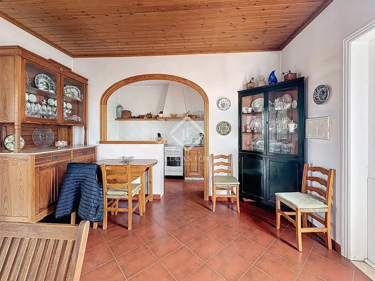 Cuina de Casa o xalet en venda en Ciutadella de Menorca amb Jardí privat, Terrassa i Traster