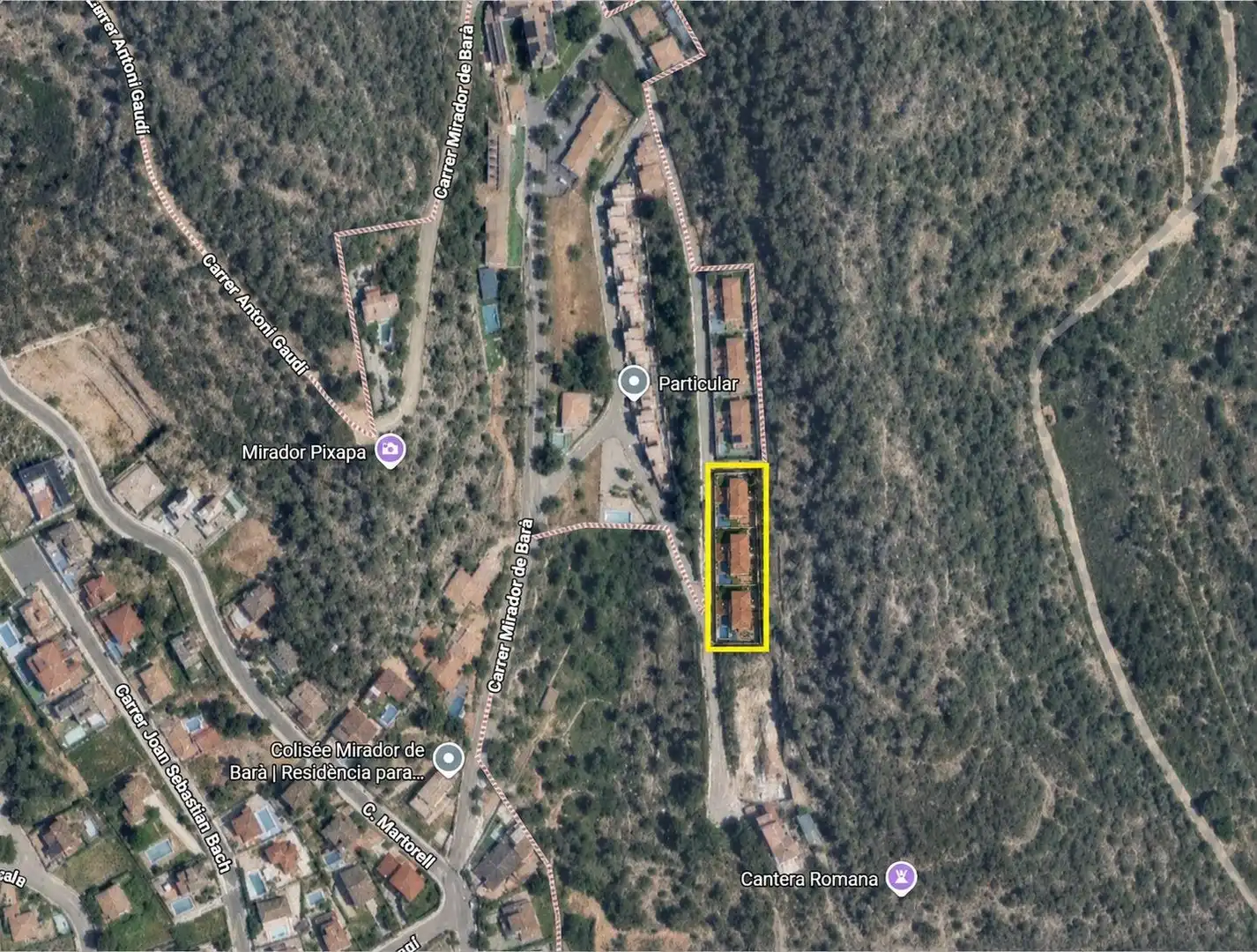Terreny residencial en venda a Carrer del Mirador de Barà, imagen 3