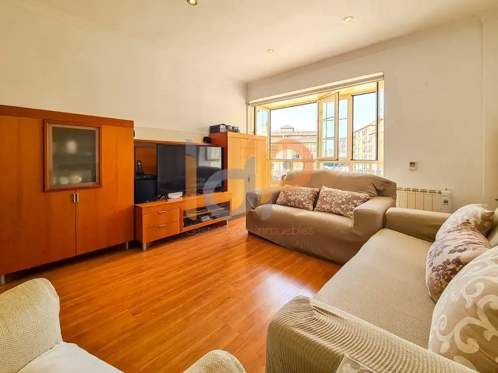 Wohnzimmer von Wohnung zum Verkauf in Huércal-Overa mit Klimaanlage, Abstellraum und Balkon
