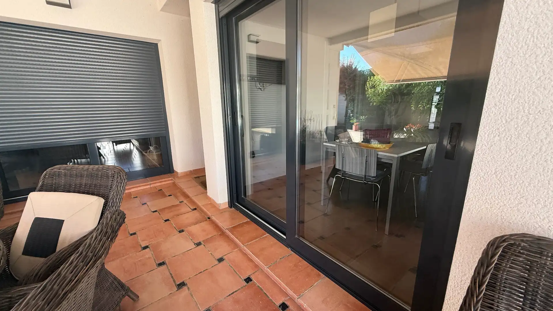 Terrasse von Haus oder Chalet zum Verkauf in Albacete mit Klimaanlage, Heizung und Privatgarten