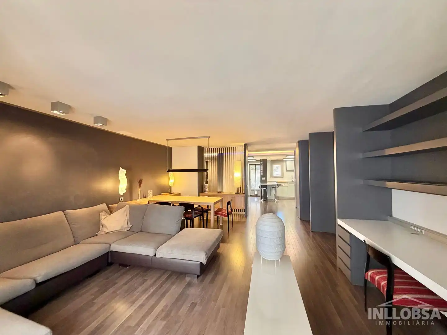 Sala de estar de Piso de alquiler en Manresa con Aire acondicionado, Calefacción y Parquet