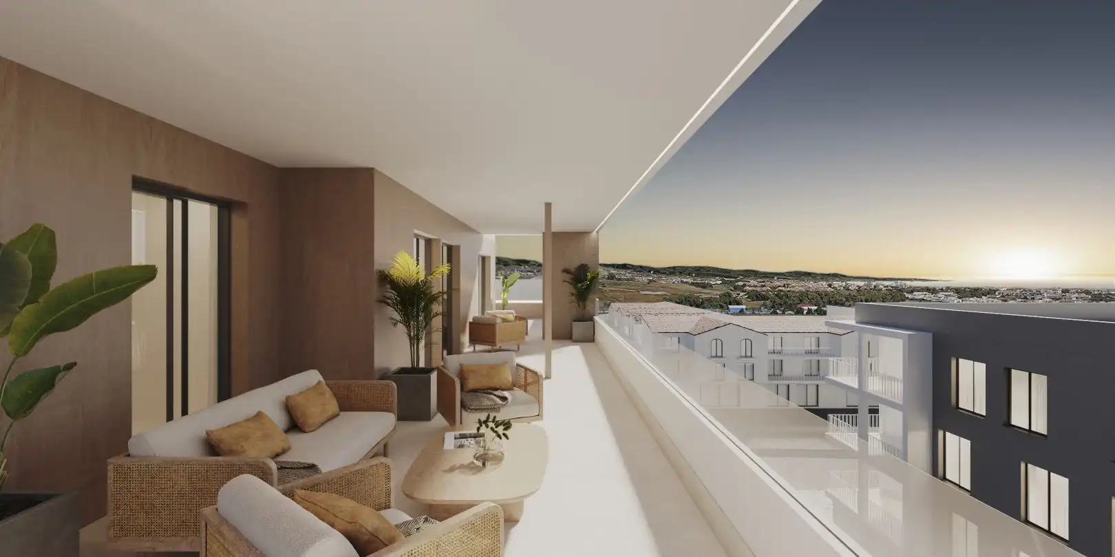 Terraza de Apartamento en venta en Marbella