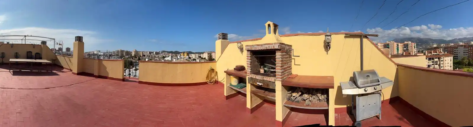 Terrasse von Wohnung zum Verkauf in Fuengirola mit Klimaanlage, Terrasse und Möbliert