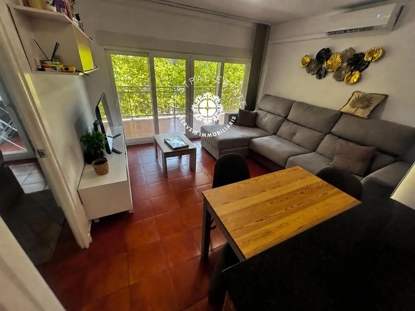 Wohnzimmer von Wohnung zum Verkauf in Salou mit Klimaanlage, Heizung und Terrasse