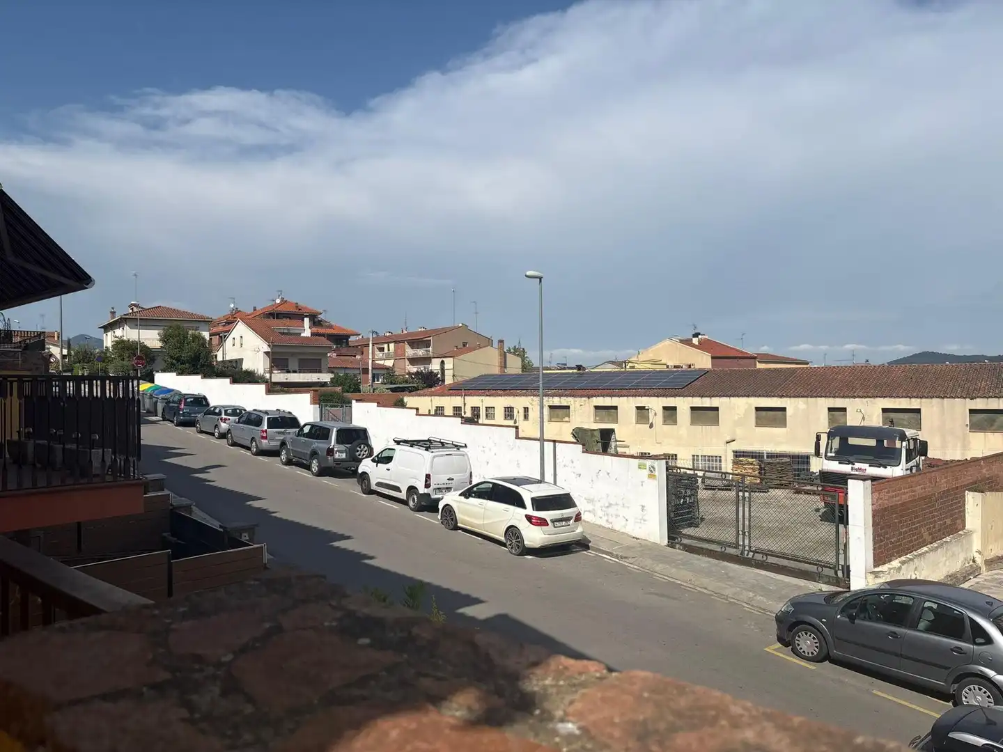 Vista exterior de Casa adosada en venta en Sant Celoni con Calefacción, Jardín privado y Terraza