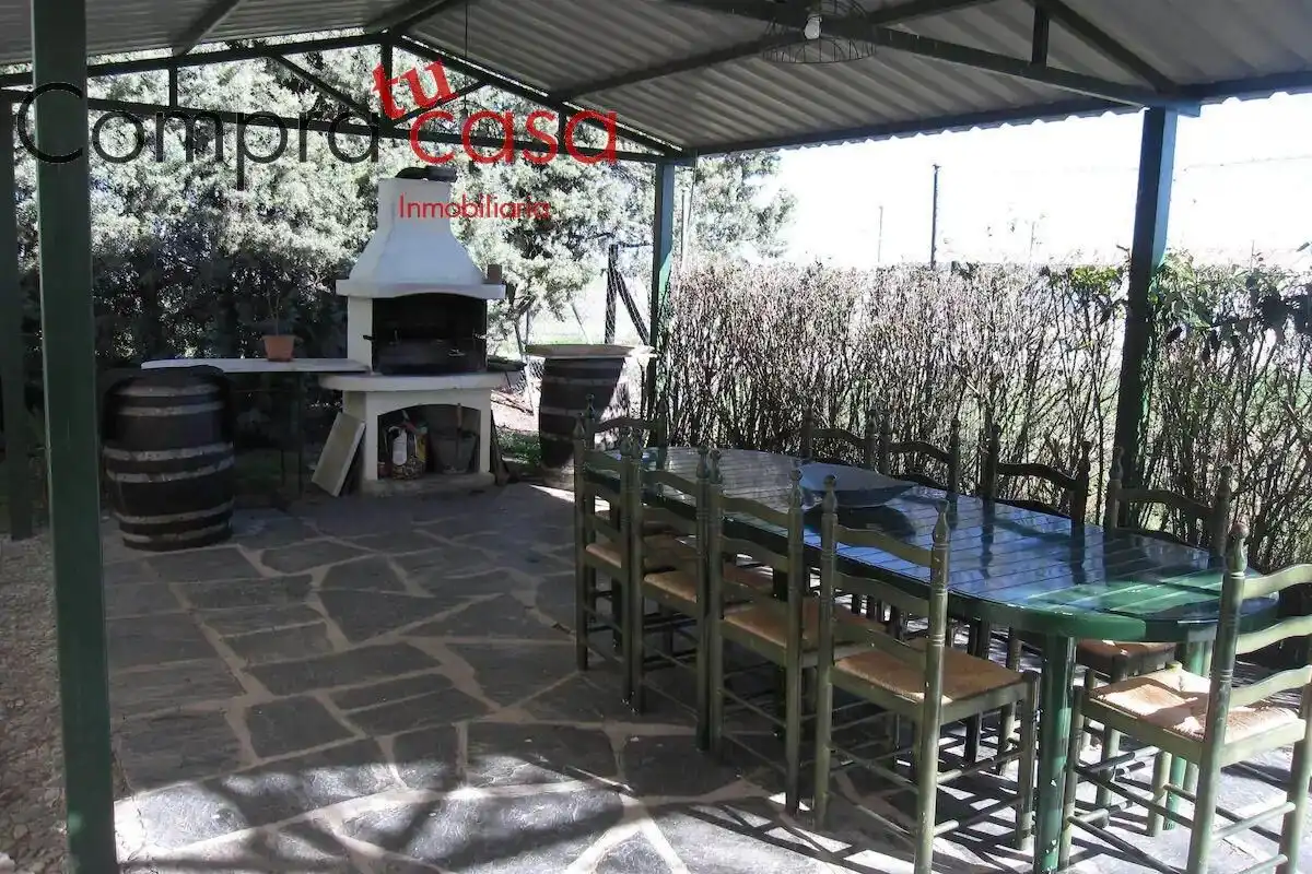Terraza de Casa o chalet en venta en Valverde del Majano con Calefacción, Jardín privado y Terraza
