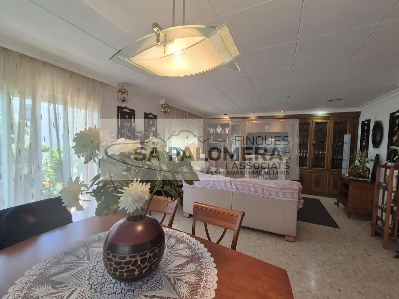 Sala de estar de Casa o chalet en venta en Blanes con Aire acondicionado, Jardín privado y Terraza