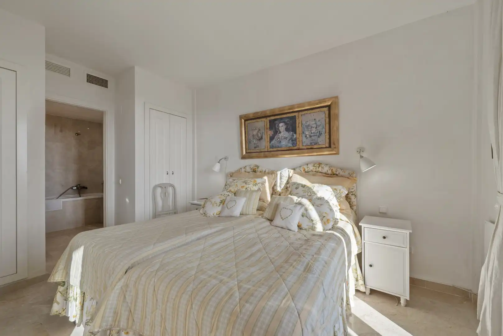 Bedroom of Ground floor for sale in Mijas  with Air Conditioner, Terrace and Swimming Pool