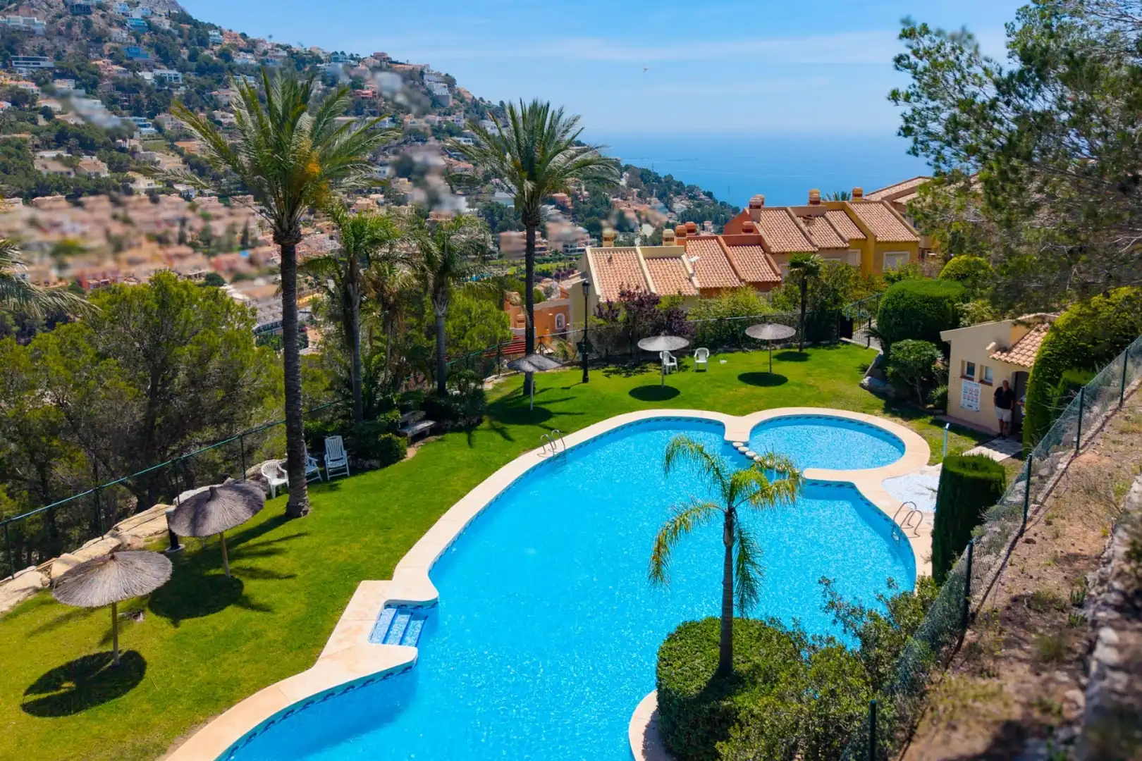 Vista exterior de Piso en venta en Altea con Aire acondicionado, Calefacción y Terraza