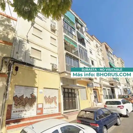 Vista exterior de Piso en venta en Málaga
