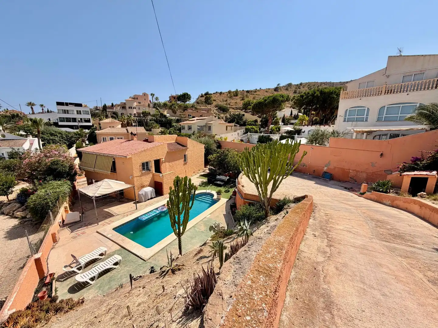 Exterior view of Houses for sale in El Campello  with Air Conditioner, Heating and Terrace