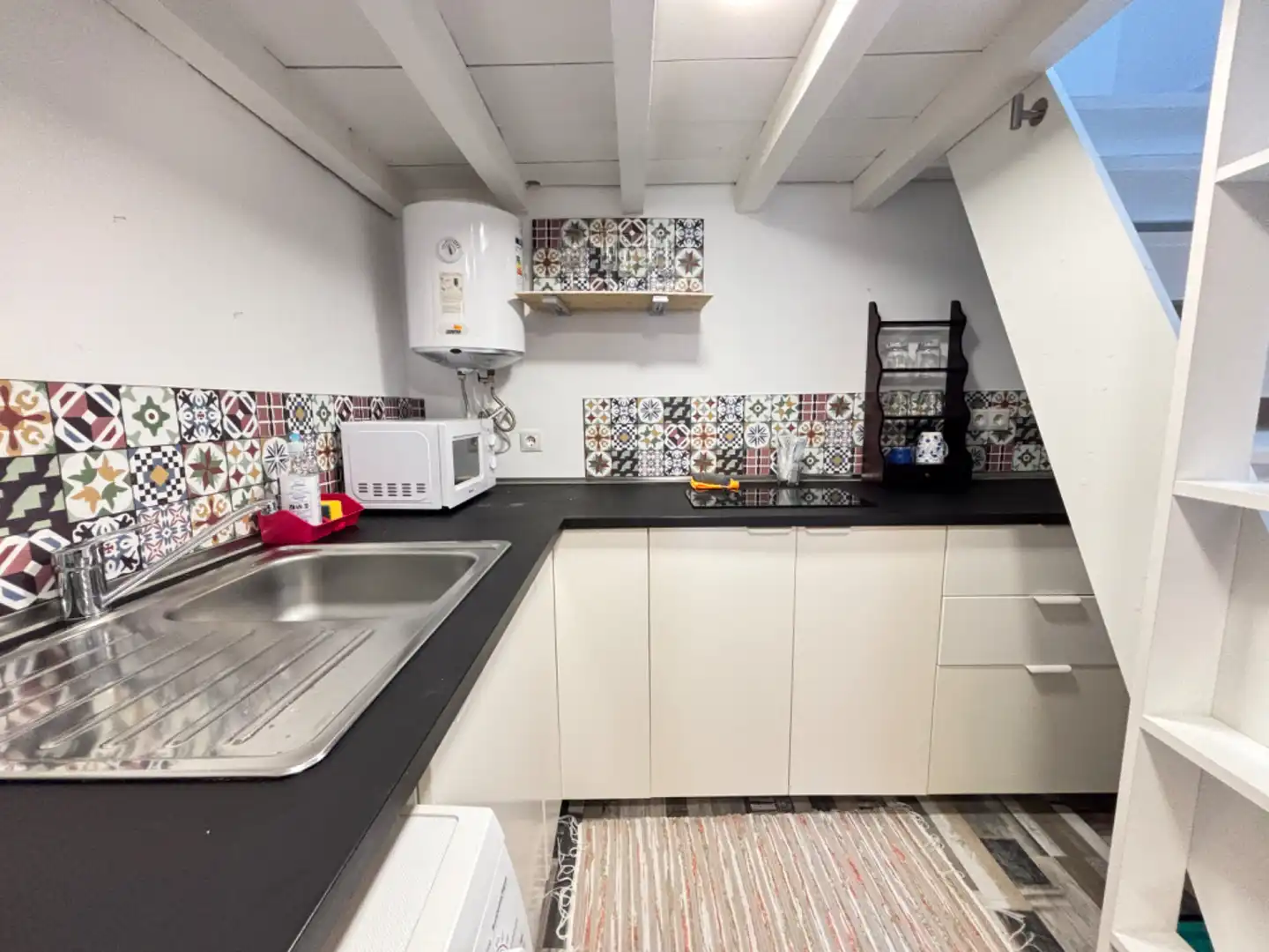Kitchen of Flat for rent in Madrid  with Air Conditioner, Heating and Furnished