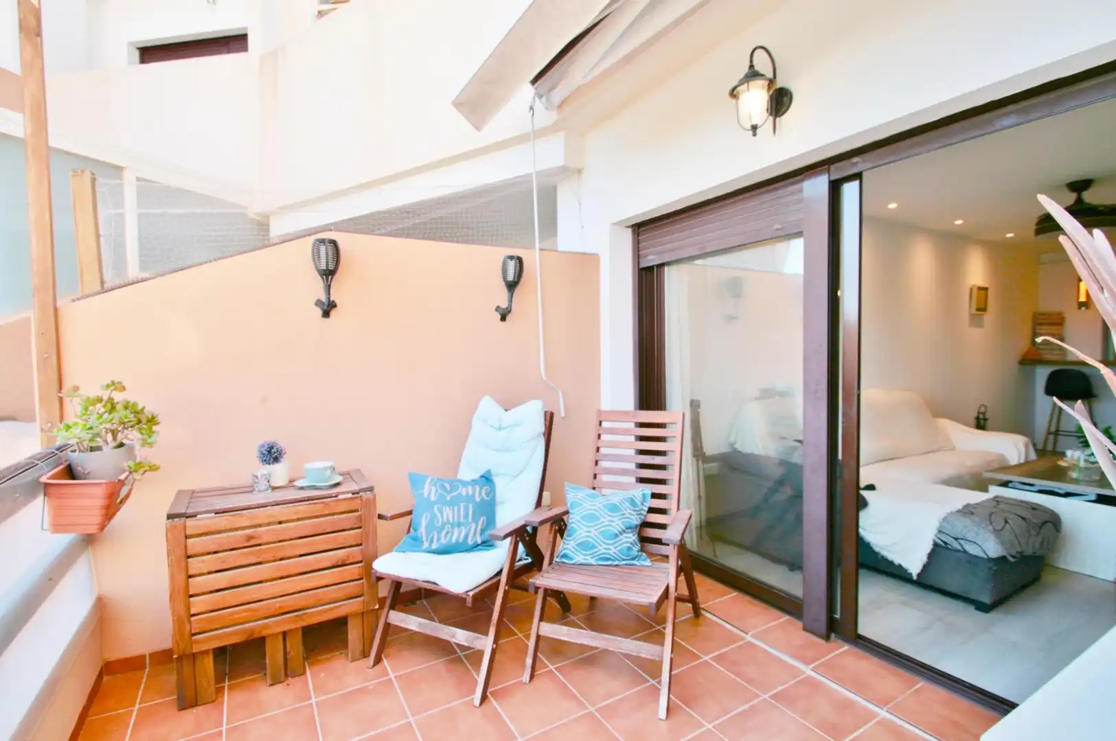 Terraza de Apartamento en venta en Almería con Aire acondicionado, Jardín privado y Terraza