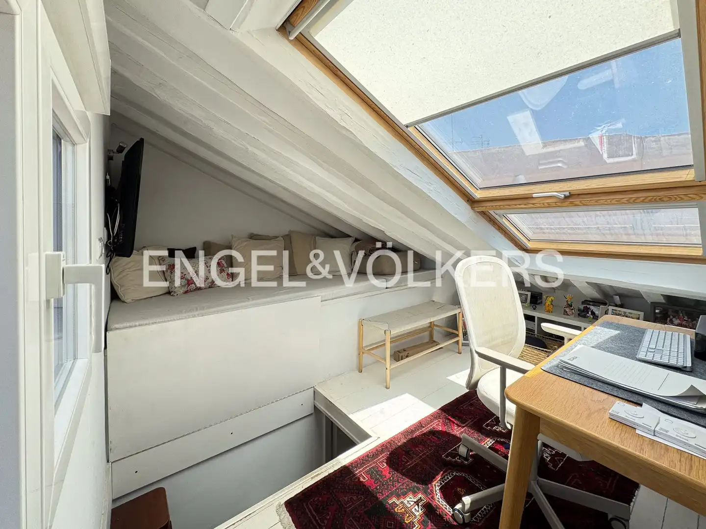Balcony of Flat for rent in Madrid  with Air Conditioner, Heating and Terrace