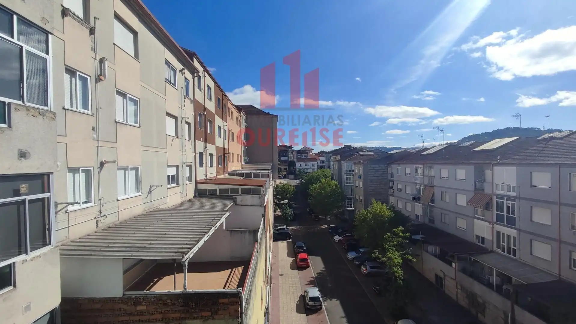 Vista exterior de Pis per a compartir en Ourense Capital  amb Calefacció i Moblat