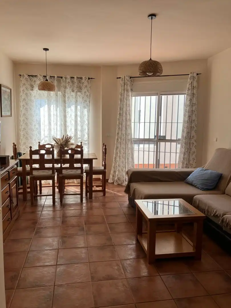 Wohnzimmer von Wohnung zum Verkauf in Chipiona mit Balkon