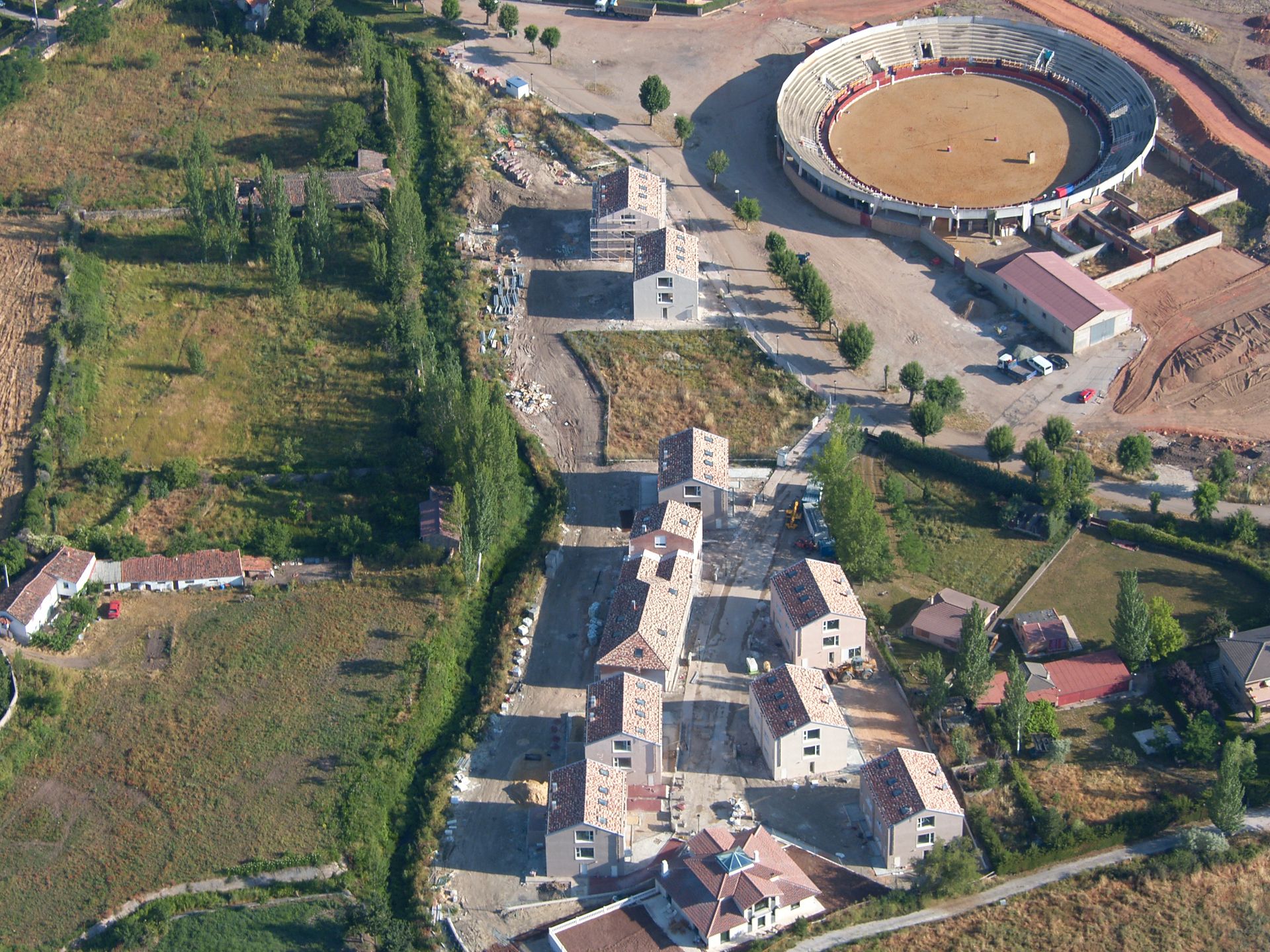 Vista exterior de Casa adosada en venta en Sigüenza con Jardín privado, Trastero y Amueblado