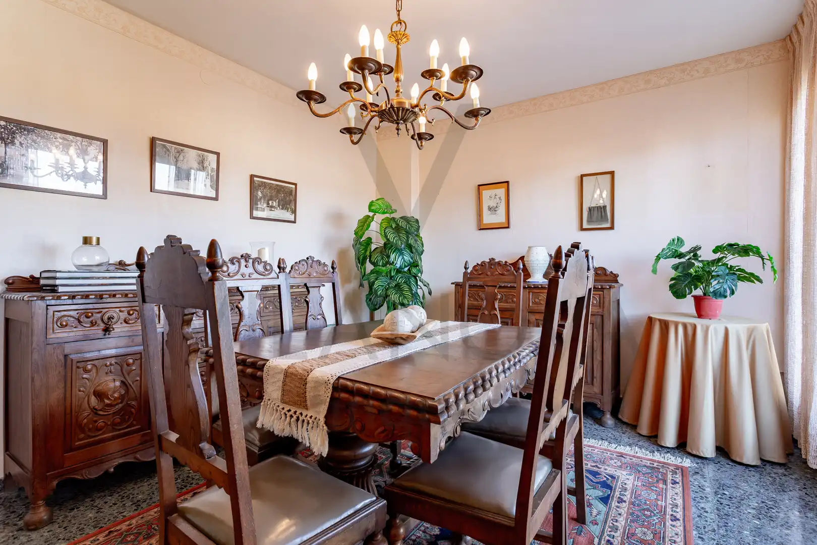 Esszimmer von Dachboden zum Verkauf in Reus mit Heizung, Terrasse und Abstellraum