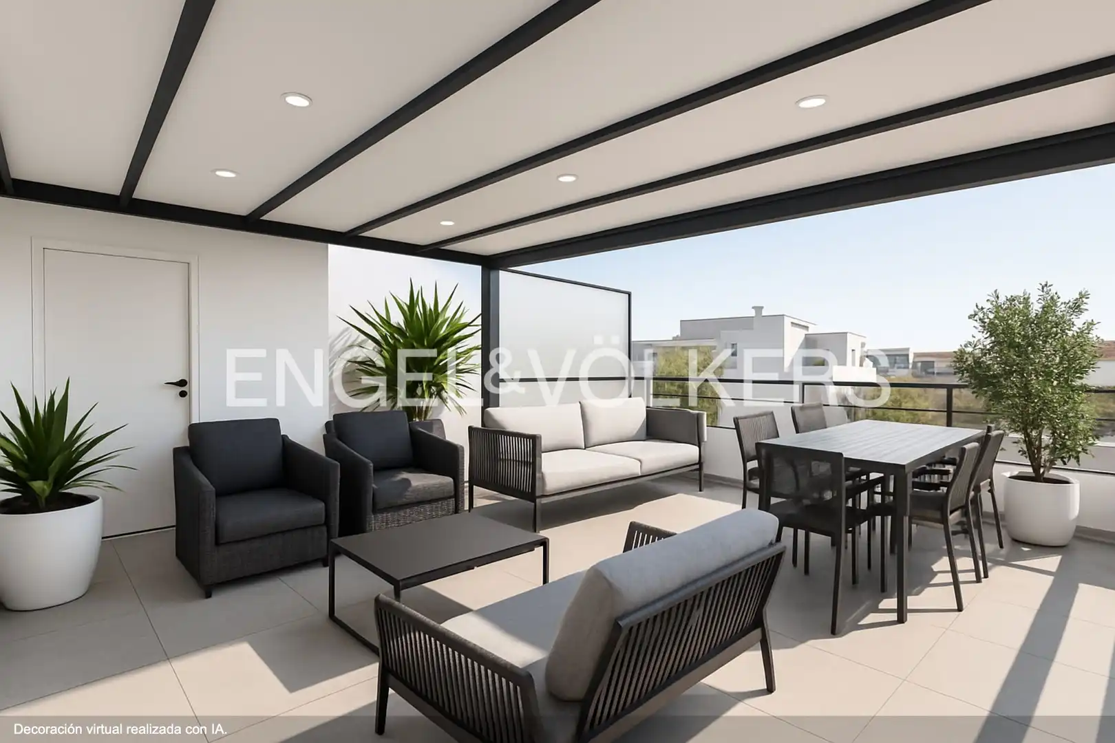 Terraza de Dúplex en venta en Castelldefels con Aire acondicionado, Calefacción y Parquet