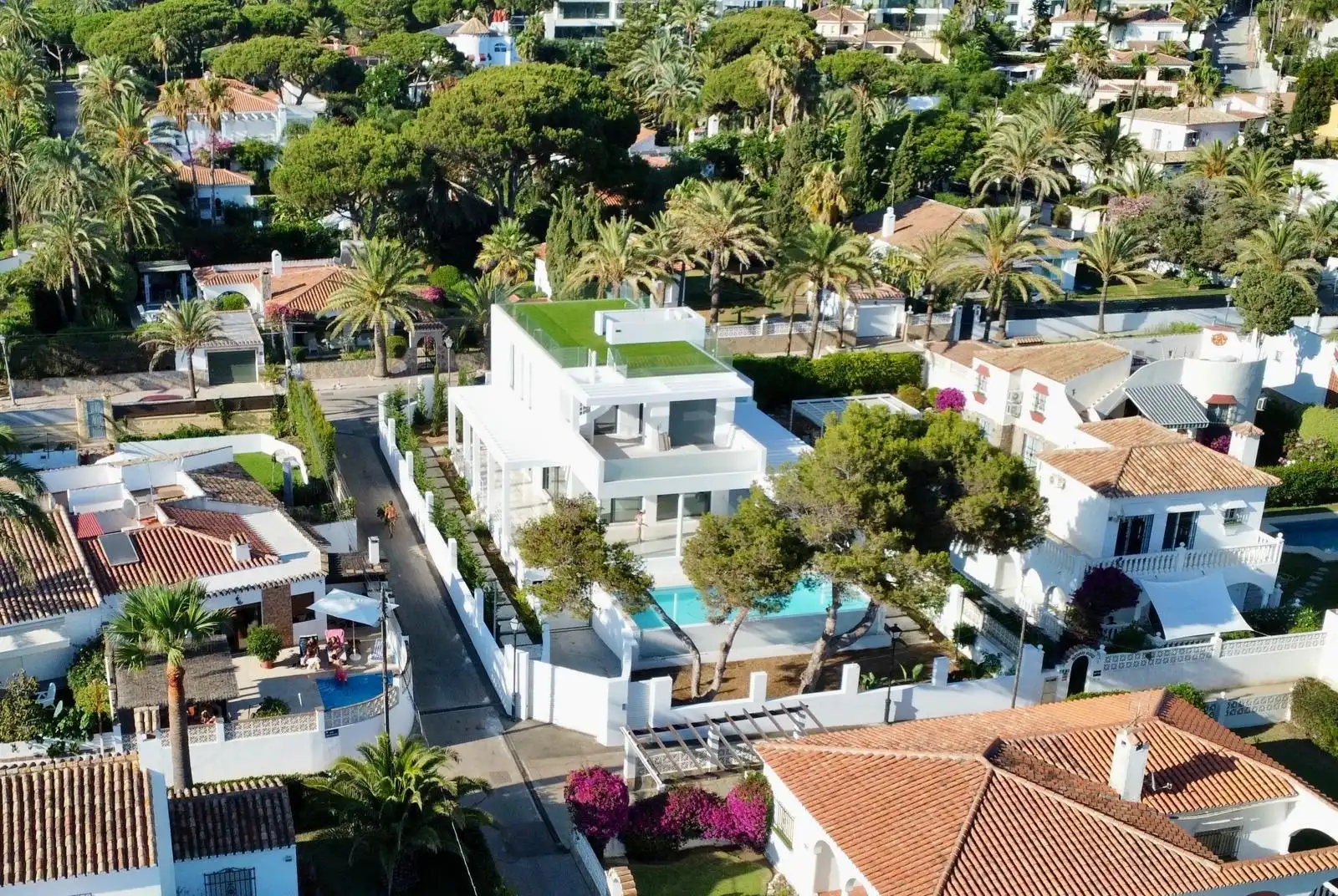 Villa mit Pool zum Verkauf in Elviria - Cabopino, imagen 2
