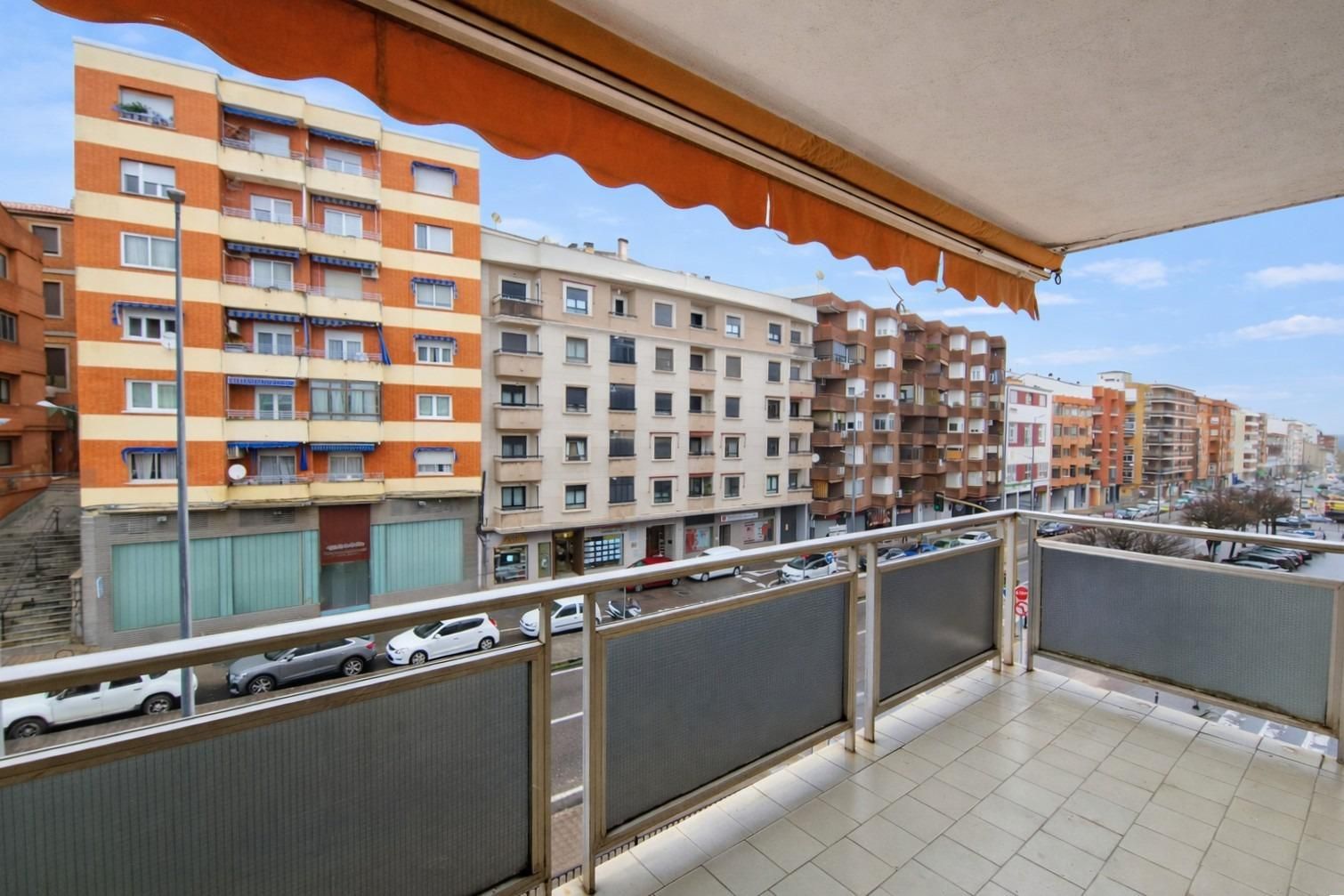 Balcony of Flat for sale in Plasencia  with Air Conditioner, Parquet flooring and Terrace