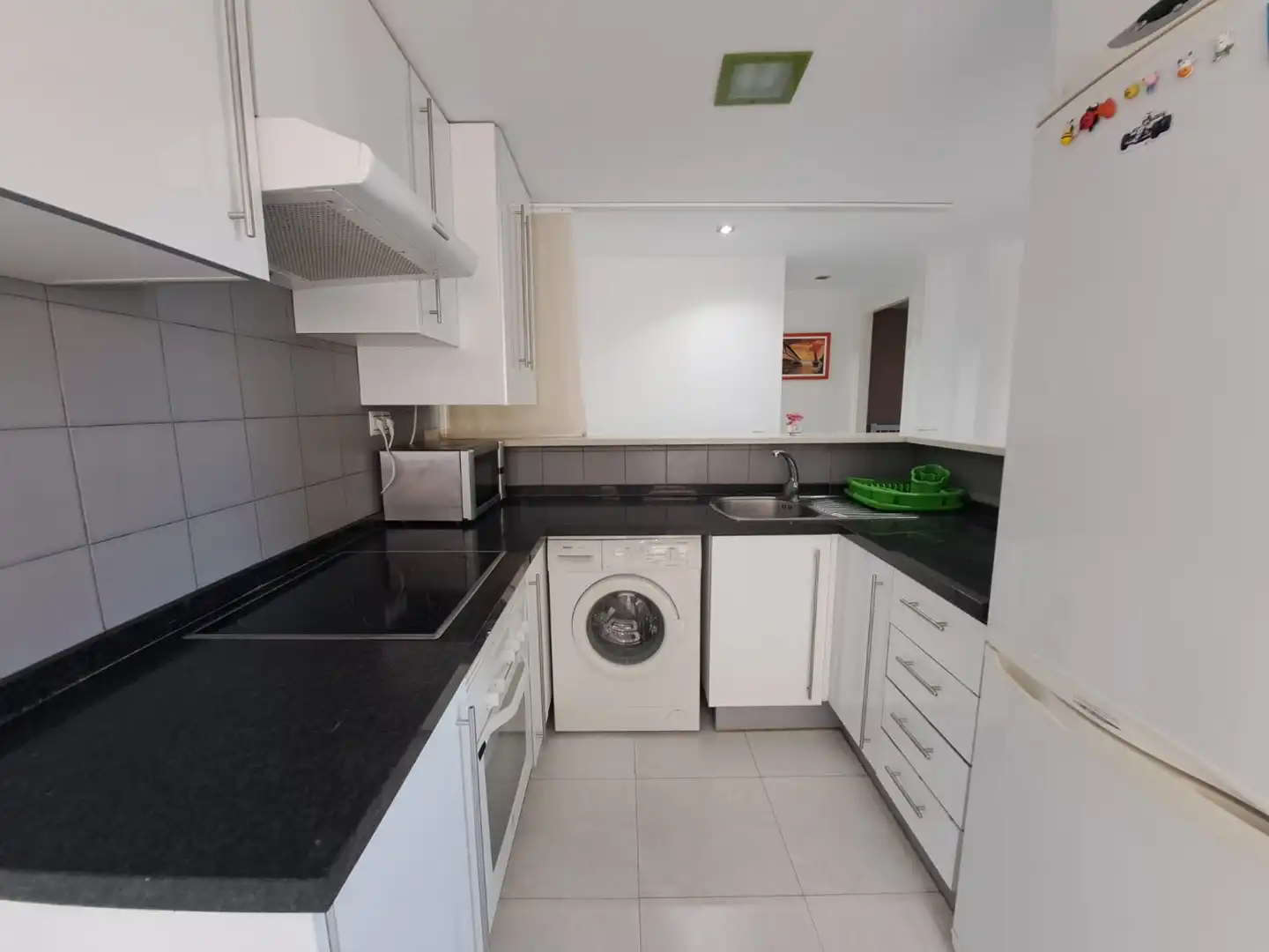 Cuina de Apartament en venda en Moncofa amb Aire condicionat, Terrassa i Moblat