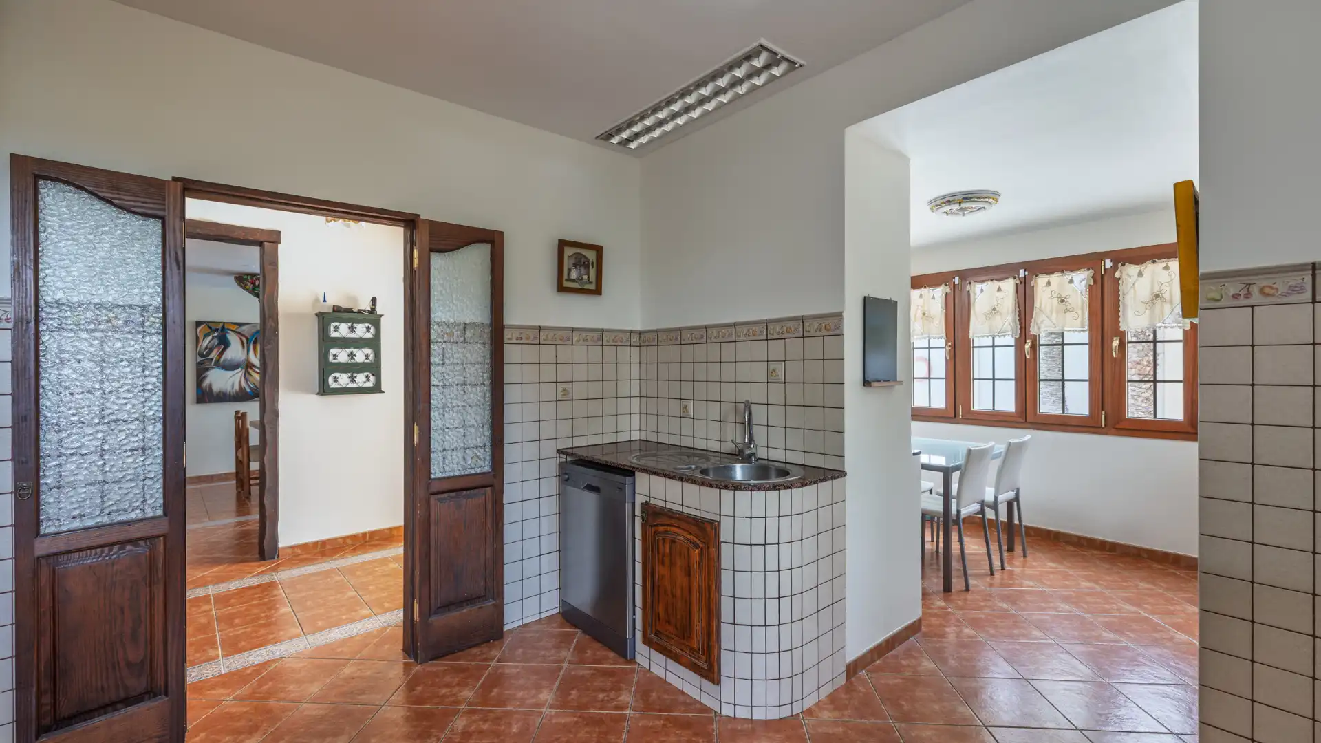 Cuina de Casa o xalet en venda en Santa Brígida amb Aire condicionat, Calefacció i Jardí privat