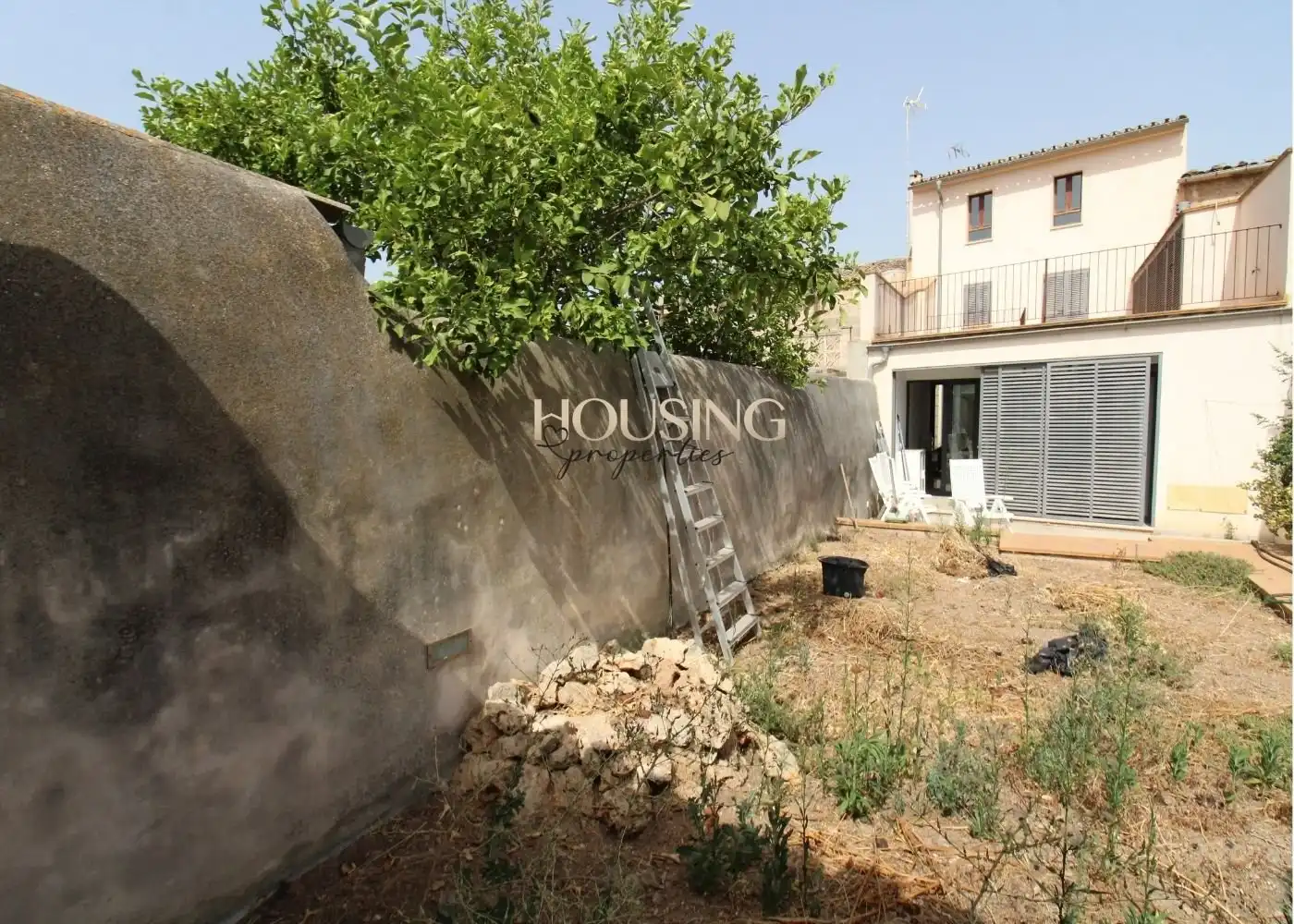 Vista exterior de Casa adosada en venta en Llucmajor con Aire acondicionado, Jardín privado y Terraza
