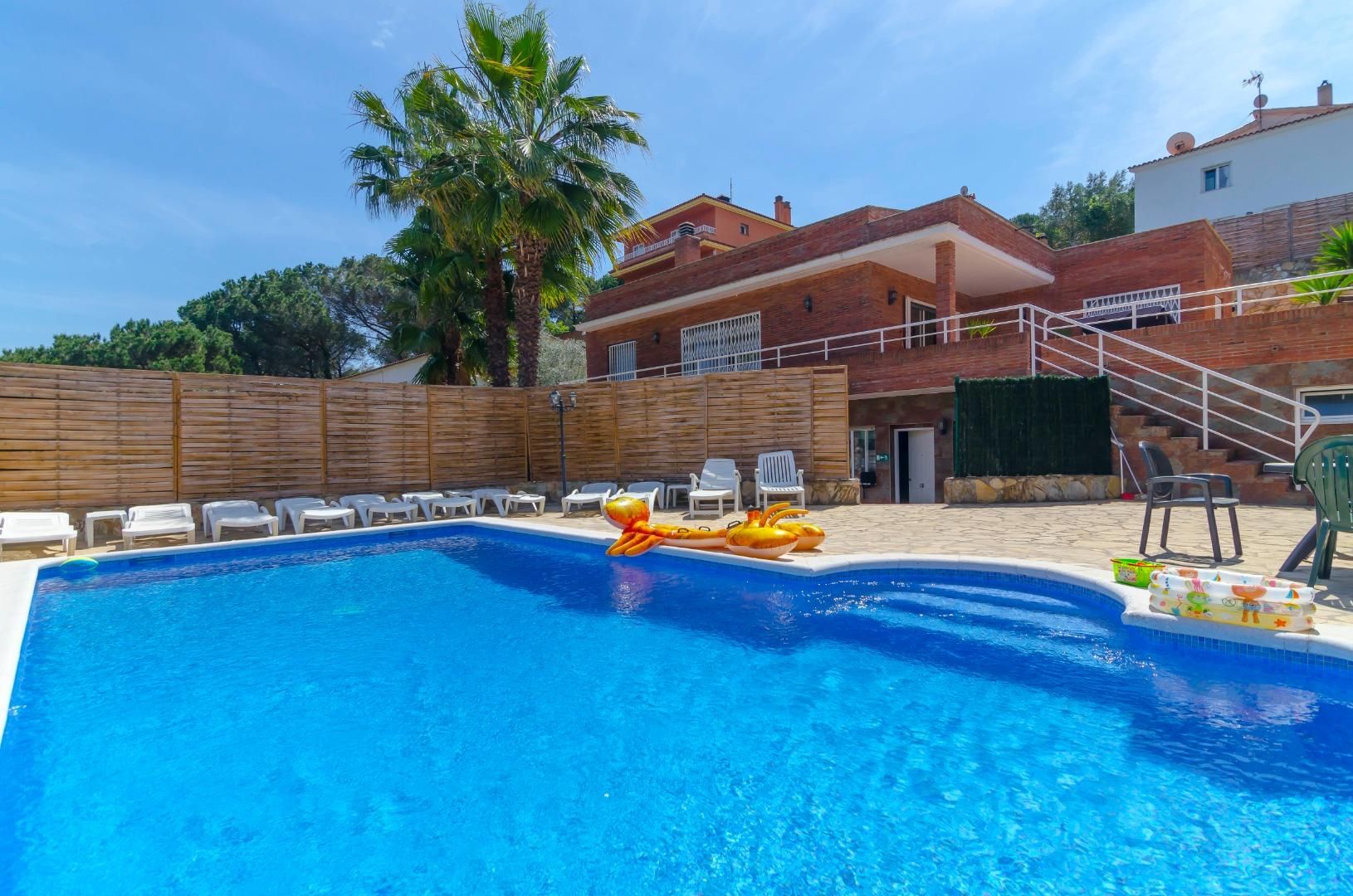 Swimming pool of House or chalet for sale in Lloret de Mar  with Heating, Private garden and Terrace