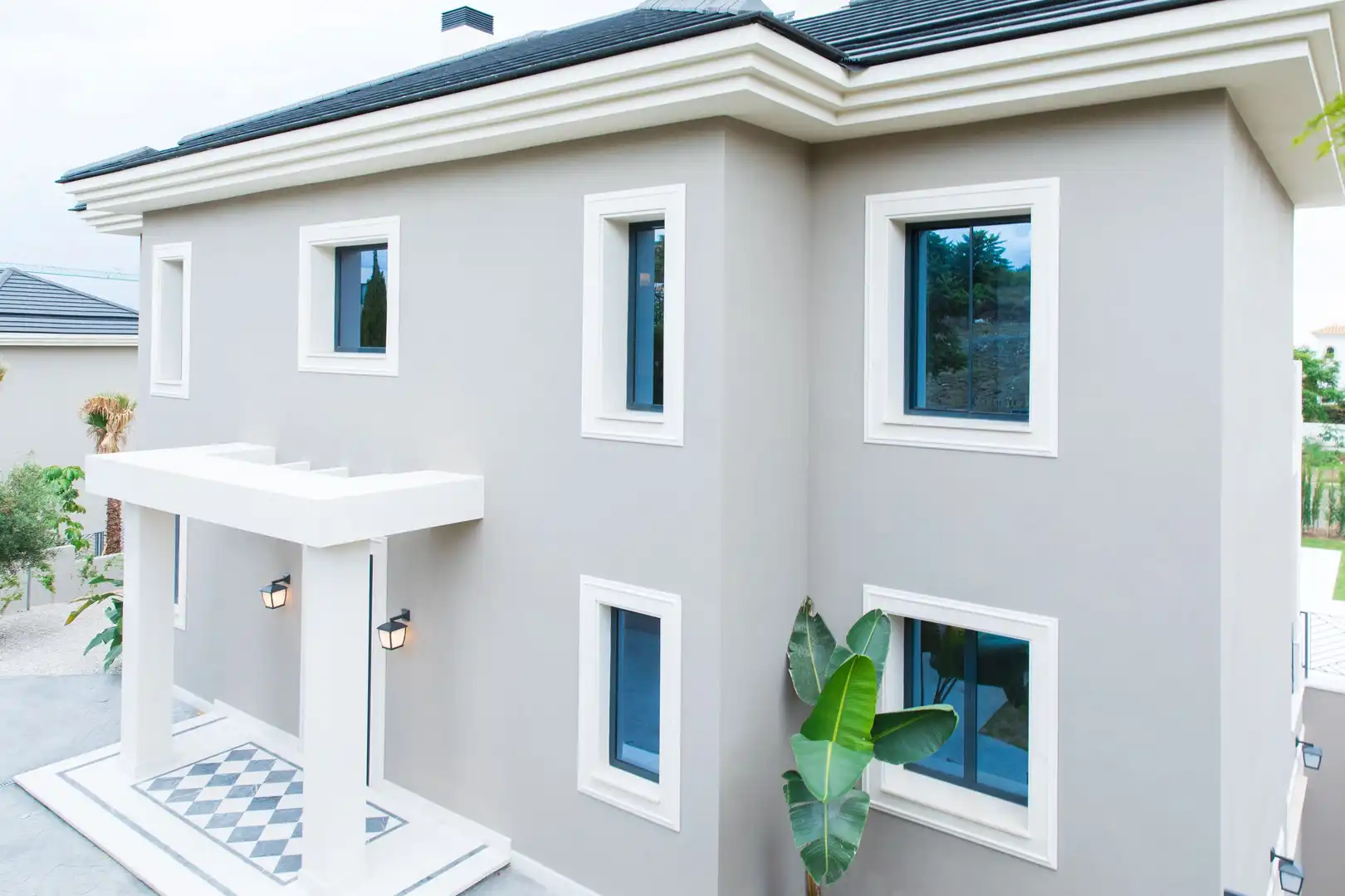 Vista exterior de Casa o chalet en venta en Benahavís con Aire acondicionado, Calefacción y Jardín privado
