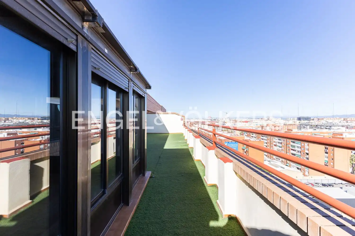 Terraza de Ático de alquiler en Camins al Grau