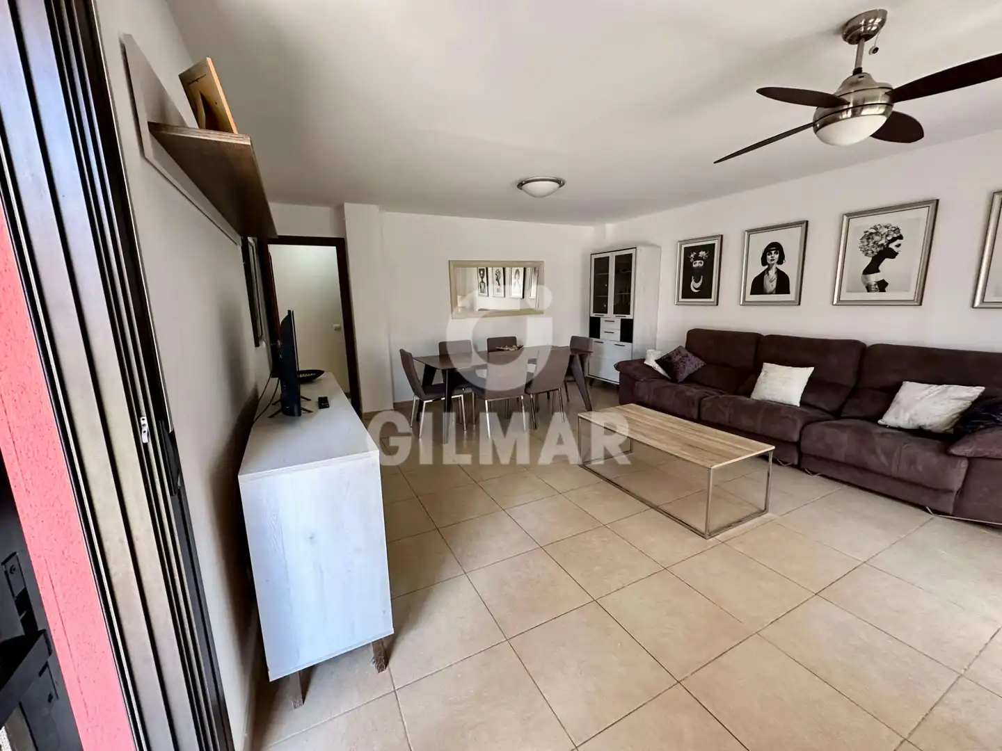 Wohnzimmer von Wohnung zum Verkauf in Arona mit Privatgarten, Terrasse und Abstellraum