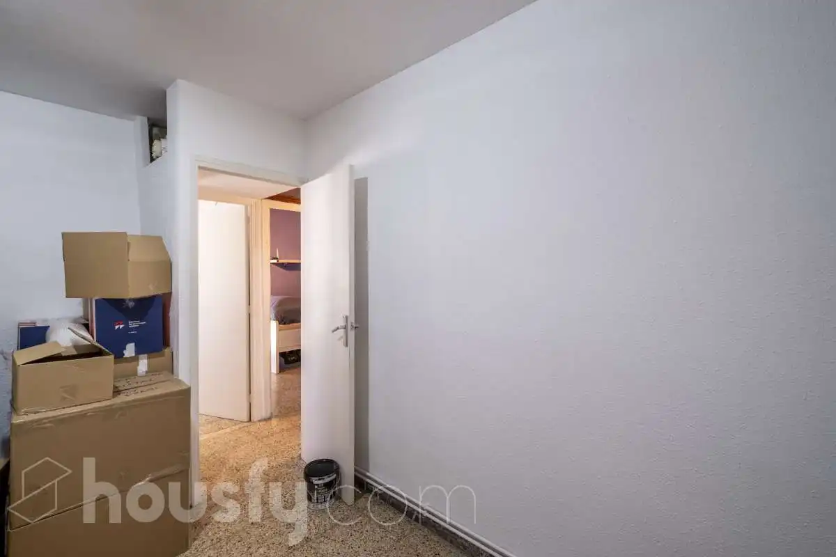 Schlafzimmer von Dachboden zum Verkauf in Barcelona mit Klimaanlage, Heizung und Terrasse