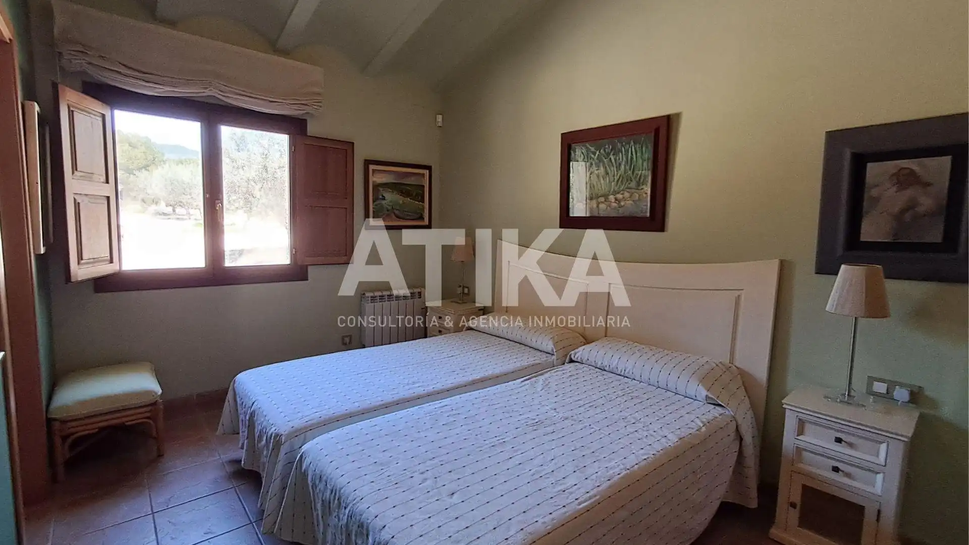 Bedroom of Houses for rent in Ontinyent  with Heating, Private garden and Furnished