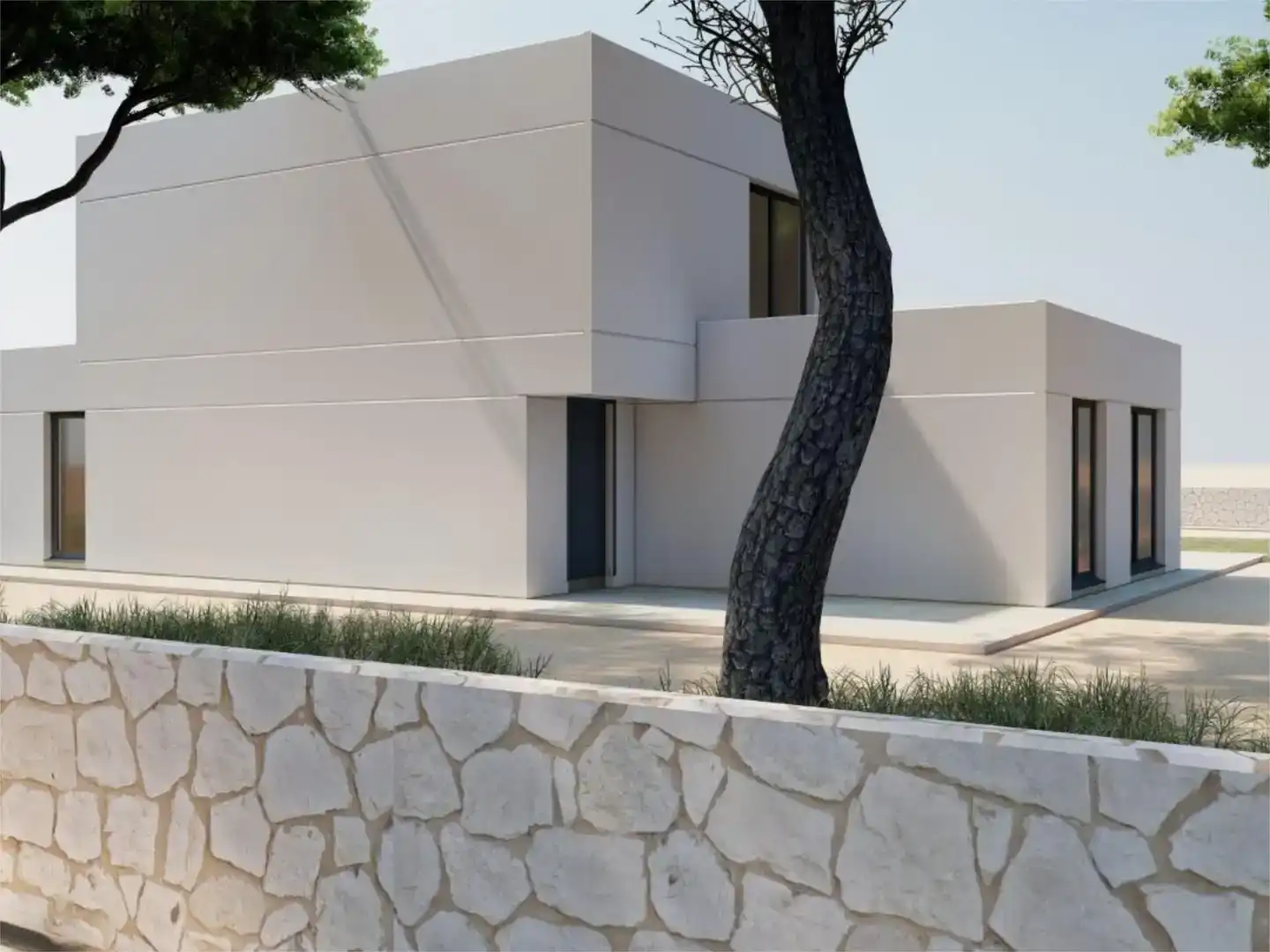 Vista exterior de Casa o chalet en venta en  Palma de Mallorca con Aire acondicionado, Piscina y Balcón
