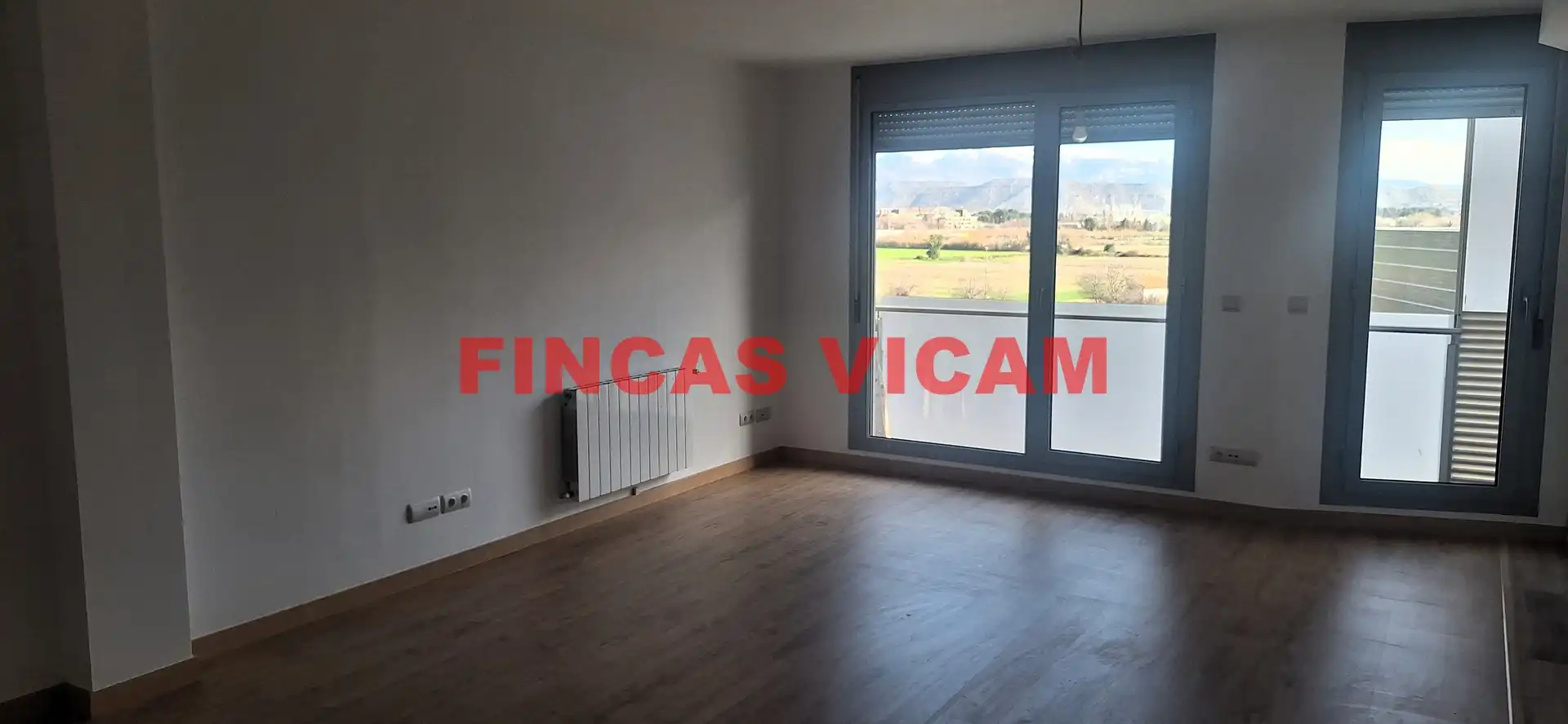 Schlafzimmer von Wohnung zum Verkauf in Huesca mit Heizung, Parkett und Terrasse