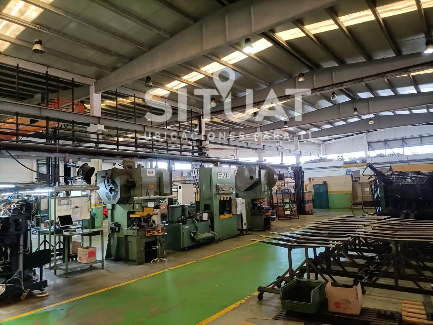Vista exterior de Nave industrial de alquiler en Barberà del Vallès con Calefacción y Alarma