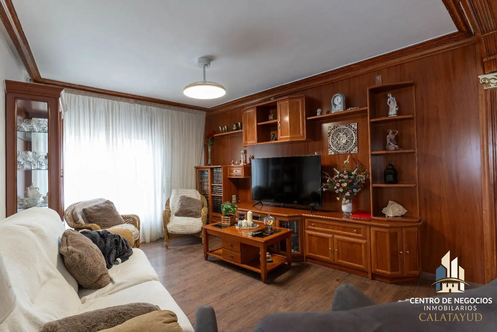 Sala d'estar de Casa o xalet en venda en Maluenda amb Aire condicionat, Calefacció i Jardí privat