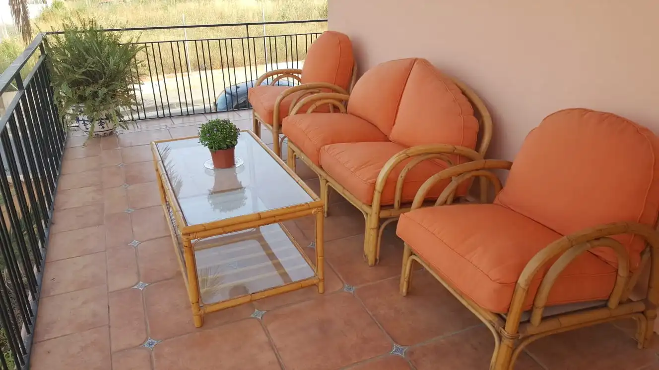 Terraza de Casa o chalet de alquiler en Polop con Calefacción, Jardín privado y Terraza