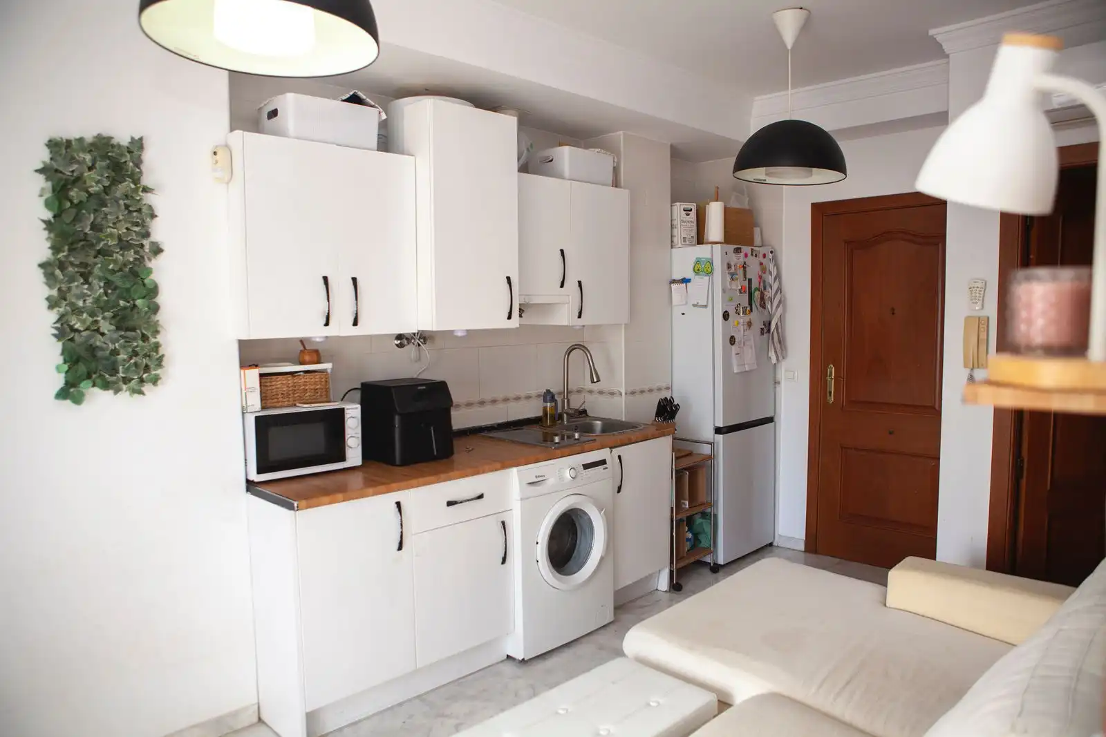 Cuina de Apartament en venda en Vélez-Málaga amb Aire condicionat, Terrassa i Moblat