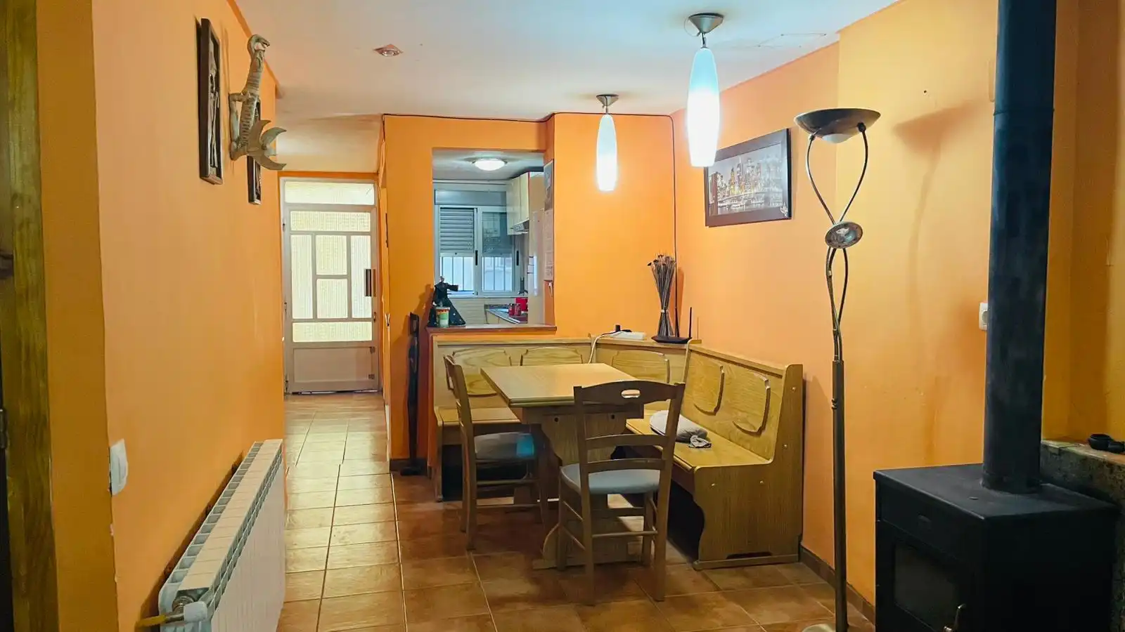 Comedor de Casa o chalet en venta en Aguaviva con Calefacción, Terraza y Amueblado