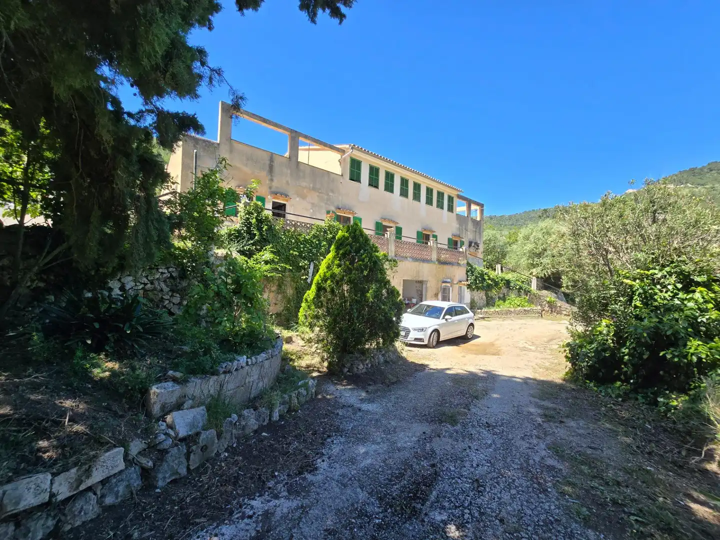 Vista exterior de Casa o xalet en venda en Mancor de la Vall amb Terrassa, Traster i Piscina